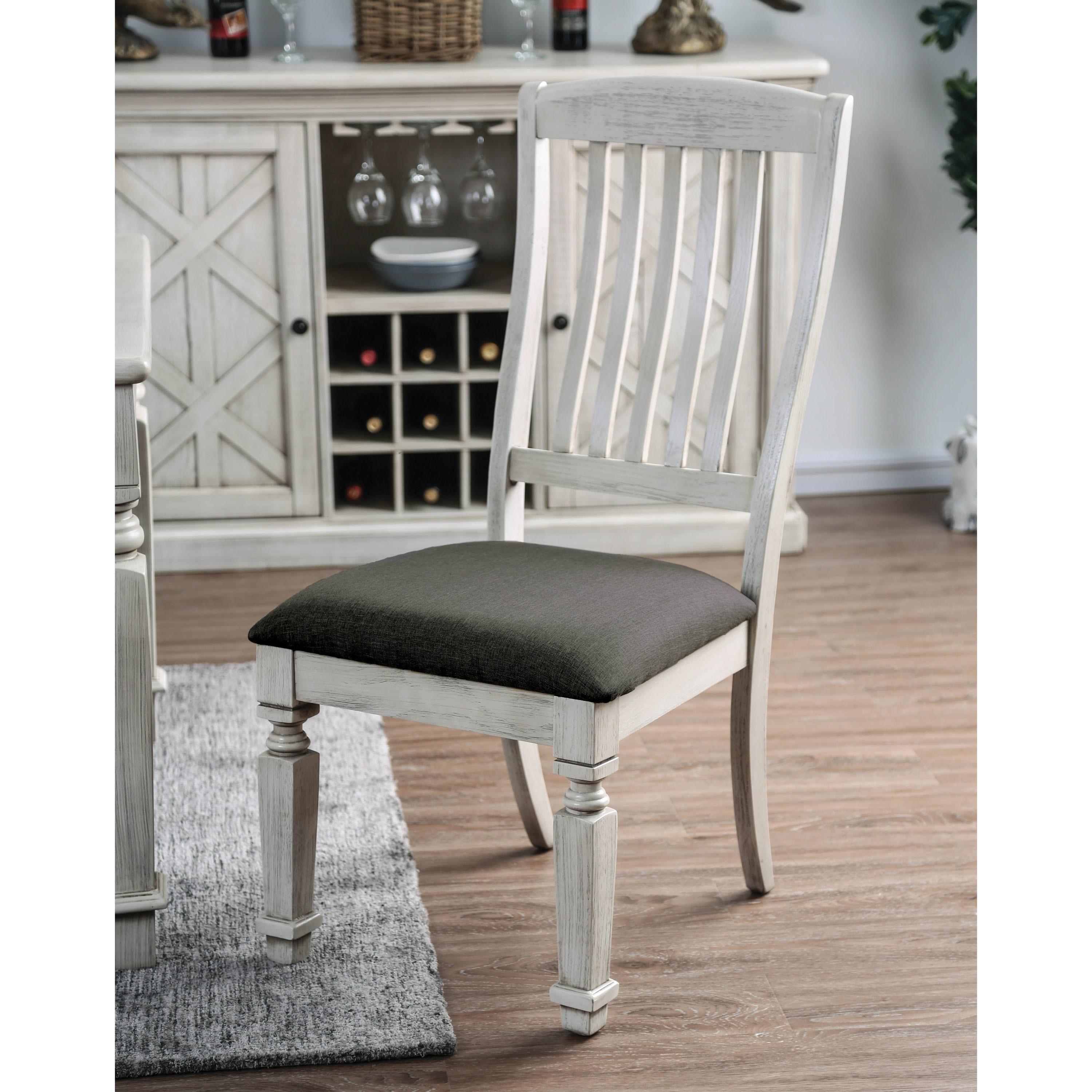 Furniture of America Georgia CM3089SC-2PK Side Chair IMAGE 1